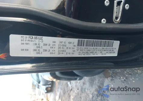 2020 Jeep Compass Sport 4X4 z USA, uszkodzony, nr VIN 3C4NJDAB6LT148459